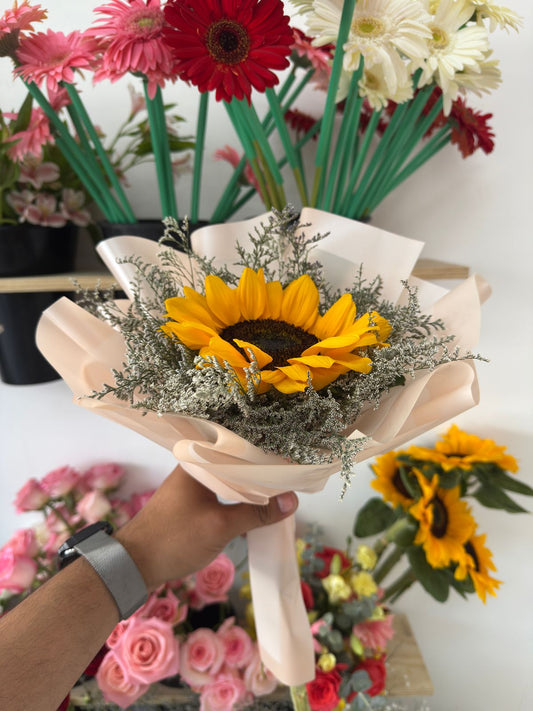 Mini Bouquet de Girasol